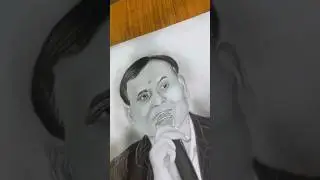 How to Draw old man portrait #art #shortvideo #artisticchannel #singrauliartist