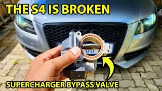 Fixing The Broken Supercharger Bypass Valve On The S4 - Part 1