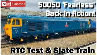 Hoover 50050 &lsquo;Fearless&rsquo; Back In Business Ready for Railtour Duties.