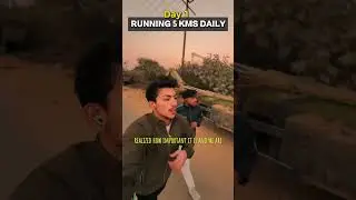 5 KM Run Daily for 30 days ( Day 1 )
