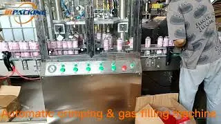 Automatic Aerosol Filling Machine 80CPM - Jrpacking