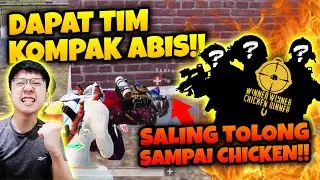 DAPAT SETIM SETIA KAWAN!! SALING TOLONG SAMPE CHICKEN!! | PUBG MOBILE