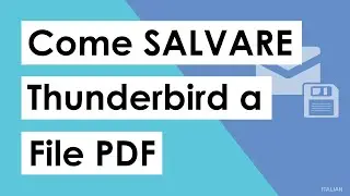 Wie speichere ich Thunderbird Emails als PDF mit Anh&auml;ngen?