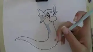 Dratini #147 Color Sketch
