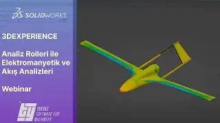 3DEXPERIENCE - Analiz Rolleri ile Elektromanyetik ve Akış Analizleri