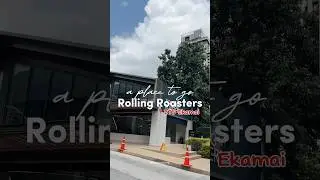Rolling Roaster Cafe: Ekkamai&rsquo;s Futuristic Spot for Work, Study & Coffee Chats #foodiefinds