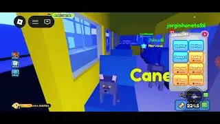Jogando jogo da história dos pets