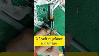 wifi router power problem fix.#repair #electronics #soldering #shortvideo #router