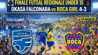 OKASA FALCONARA vs BOCA GIRL 4-3 ( FINALE REGIONALE UNDER 15 FUTSAL FEMMINILE )