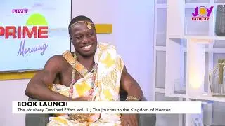 Maubrey Destined talks more about his best-selling book on Prime Morning
