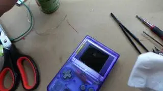 GBC backlight install pt3