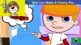 Billy Boy...By Kids | Nursery Rhymes From USA | With Lyrics By KidsFun TV