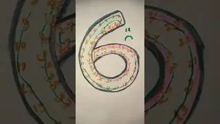 funny with number 1 to 46!!#shorts feed#drawing #number#viralvideo#youtubeshorts#trending#art🎉❤️🎉