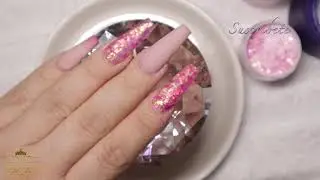 Probando Nuevos Tips Punta Coffin/ Set Rosa Para San Valent&iacute;n