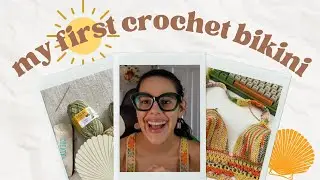 My first crochet bikini / Shell Yea Tankini