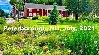 1 MIN TRAVEL with me❤️ Peterborough, NH, July, 2021