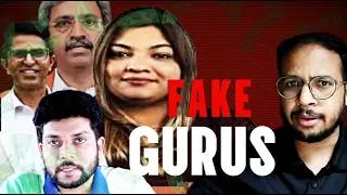 the rise of fake online gurus in India. Strategy of selling million dollar courses.