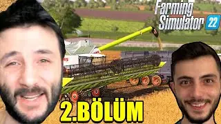 EKİPLE ÇİFTÇİ OLMA OYUNU 2.Bölüm - FARMİNG SİMULATOR 22