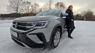 Обзор и тест-драйв Фольксваген Таос. Volkswagen Taos 2020 кроссовер в максимальной комплектации