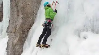 Ice axe swing