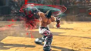 Jin's Insane 151 Damage Combo...