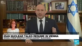 Israel PM warns against Iran 'nuclear blackmail' &bull; FRANCE 24 English