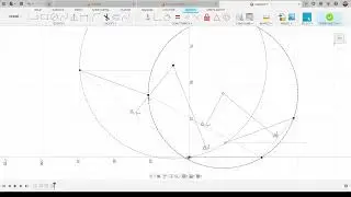 M2004B:   Four-Bar Linkage Design, coupler passes through 3 specified positions