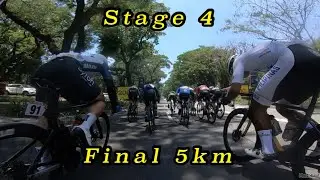 Stage 4 tour of luzon BTS last 5km