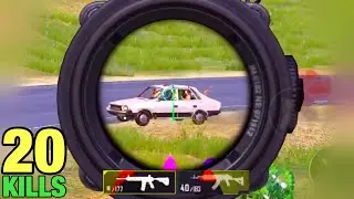 BEST KILL ENEMIES AT CAR | PUBG MOBILE TACAZ