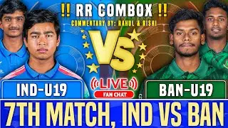 Bangladesh U19 vs India U19, 7th Match | Group A 2026 - Live Cricket Score & Commentary |