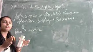 SAR of Cholinolytic agents 1