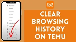 How To Clear Browsing History On Temu | Delete Temu Browsing History 2024