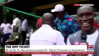 Full coverage of NPP unveiling Dr Matthew Opoku Prempeh as running mate to Dr Bawumia