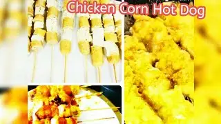 Chicken Corn Hot Dog Recipe -American Snacks Recipe | Ruby Ka Kitchen