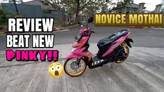 REVIEW MODIFIKASI BEAT NEW THAILOOK 2019 | BEAT NEW ESP NOVICE PURE MOTHAI