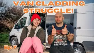 Van Ceiling Nightmare! Cladding Over Thick Insulation | Van Build DIY