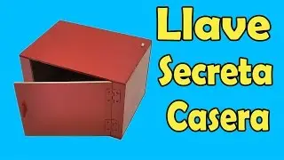 Cómo Hacer Caja Con llave Secreta (muy fácil de hacer)