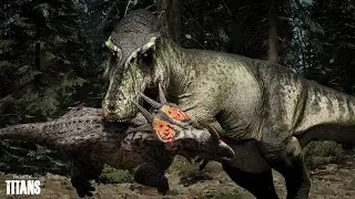 Riparia solo Rex official hunting compilation and Build (part4)- Path of titans