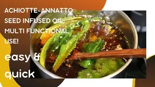 Рецепт пуэрториканского масла ачиоте | Масло, настоянное на семенах аннато, и как его использовать