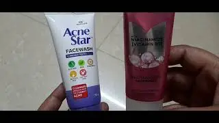 Acne or oily skin se chutkara acne star face wash vs ponds bright beauty face wash