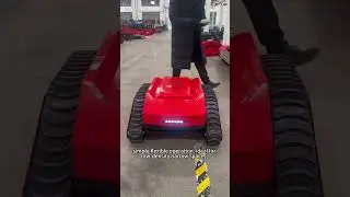 #automobile #remotecontrollawnmower #lawncare #drone #farming