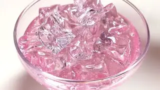 【ASMR】再び🍸🍓カクテルスライム🍓🍸ロングバージョン【音フェチ】이미테이션얼음 슬라임 Imitation ice slime No talking ASMR