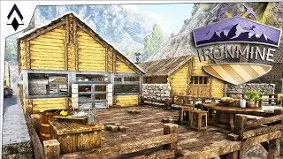 Immersive Taming and House Build : Ep03 : Olympus IronMine : ARK Gameplay