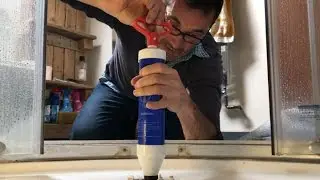 Best way to unblock a clogged shower drain
