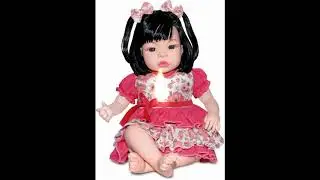 BONECA BABY KISS MORENA -80- DA SID NYL ESTILO REBORN