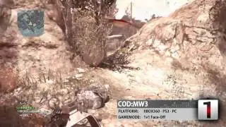 MW3 - Lookout 1v1 Face-Off Footage