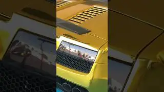 Lamborghini GOLD CHROME Vinyl Wrap 💛