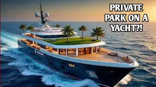 Mega Yachts with Private Mini-Parks | Floating Palaces of Billionaires