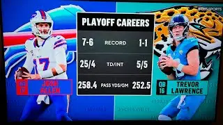 CBB on CBS: Preview of Tomorrow's AFC Wild Card Round between The Bills and Jaguars in Jacksonville.