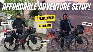 My Ultimate Affordable Adventure Bikepacking Setup After 1 Year and 10.000kms